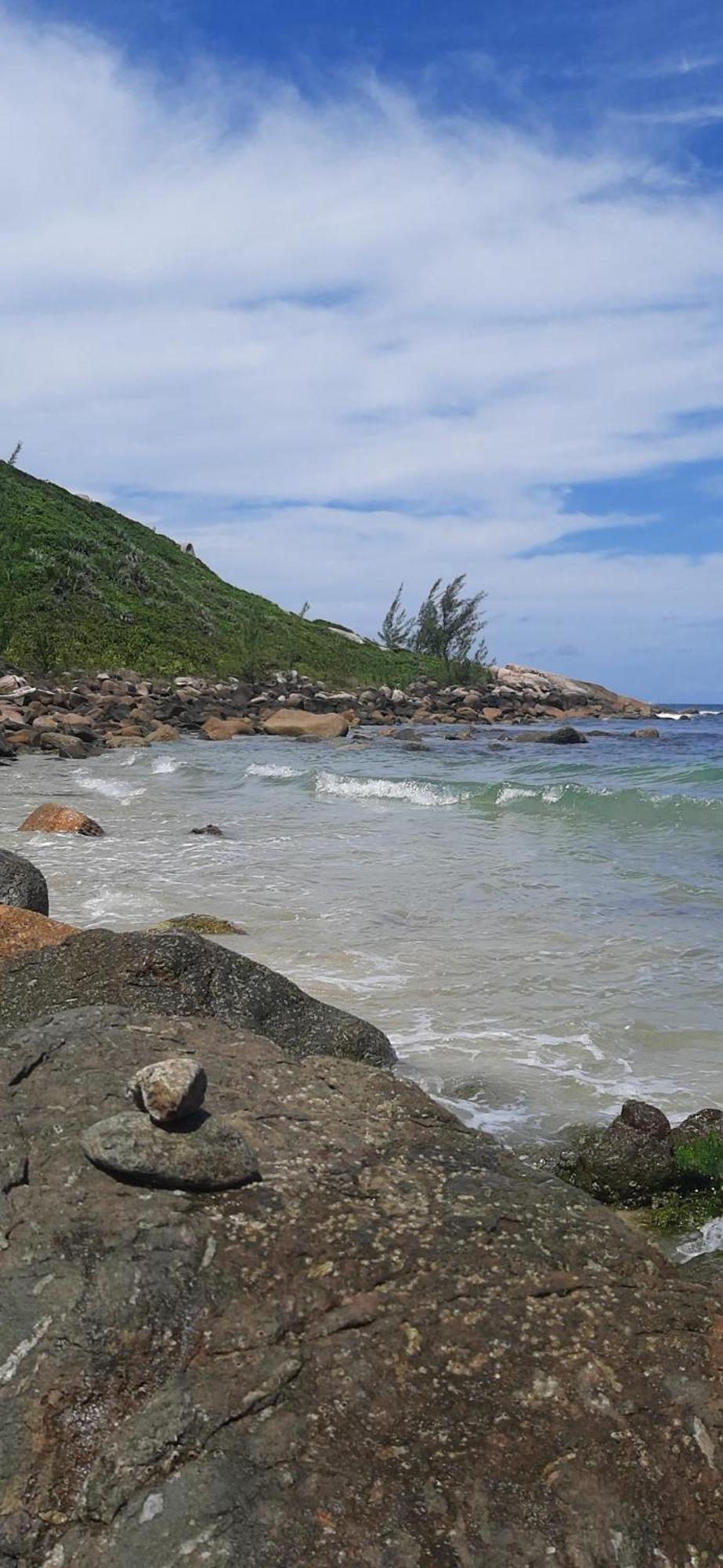 Praia Do Rosa Kaora Cabanas Oda fotoğraf